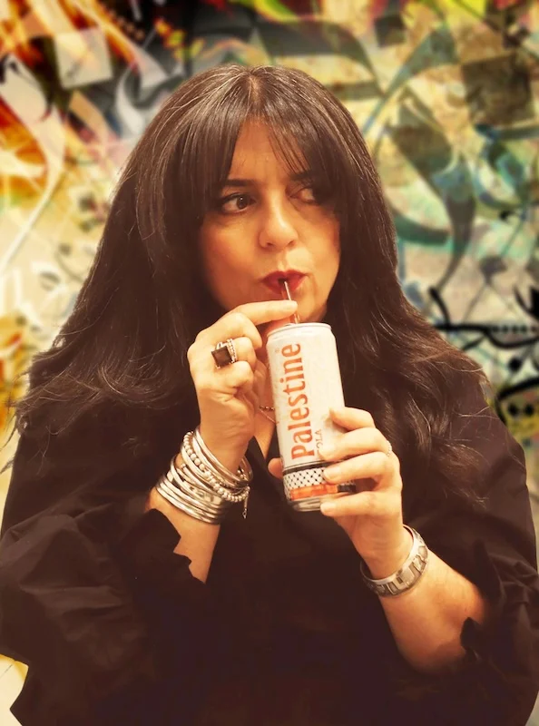 naj2 Najwa, founder of Saj Fresh Grill, preparing authentic Palestinian and Mediterranean food in Aurora, Colorado, including fresh shawarma, falafel, hummus, and house-made saj bread.
